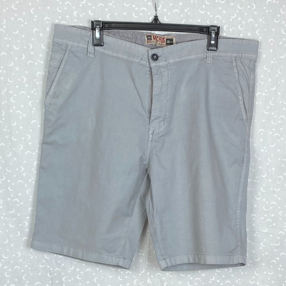 New Micros Mens Tan Shorts Sz. 38